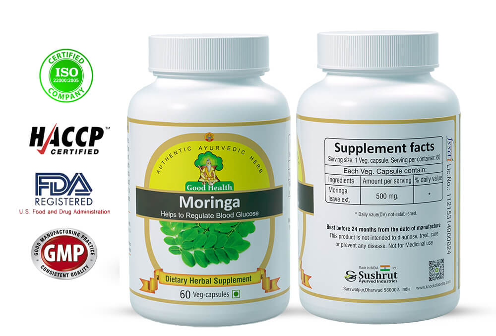 Moringa Diabetes Dietary Supplement